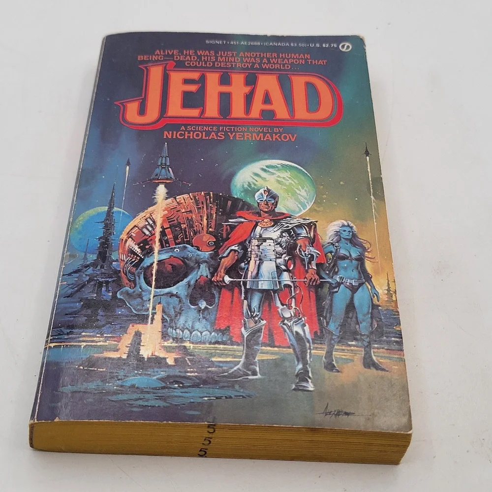 Nicholas Yermakov Jehad PB 1st Printing 1984 Boomerang #3 Vintage Sci-Fi